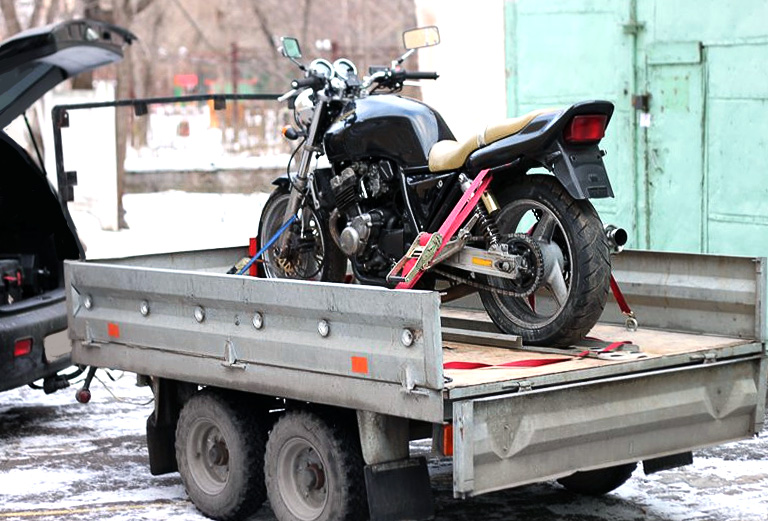 Сколько стоит отправка мотоцикла  из Санкт-Петербурга в Тюмень